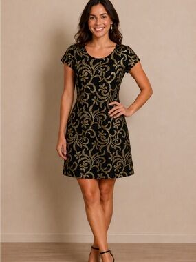 Kensie sequin party dress size 6